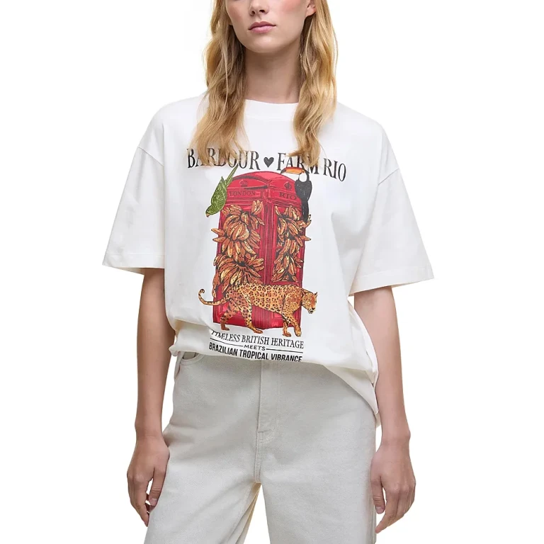 Barbour x Farm Rio Maria Clara T Shirt