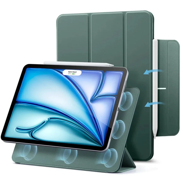 iPad Air 11″ (2025) Rebound Magnetic Case - Green - Green