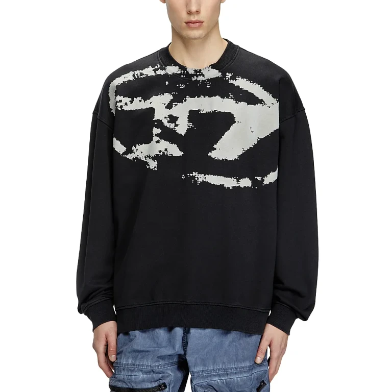 Diesel S-Boxt-N5 Cotton Sweatshirt