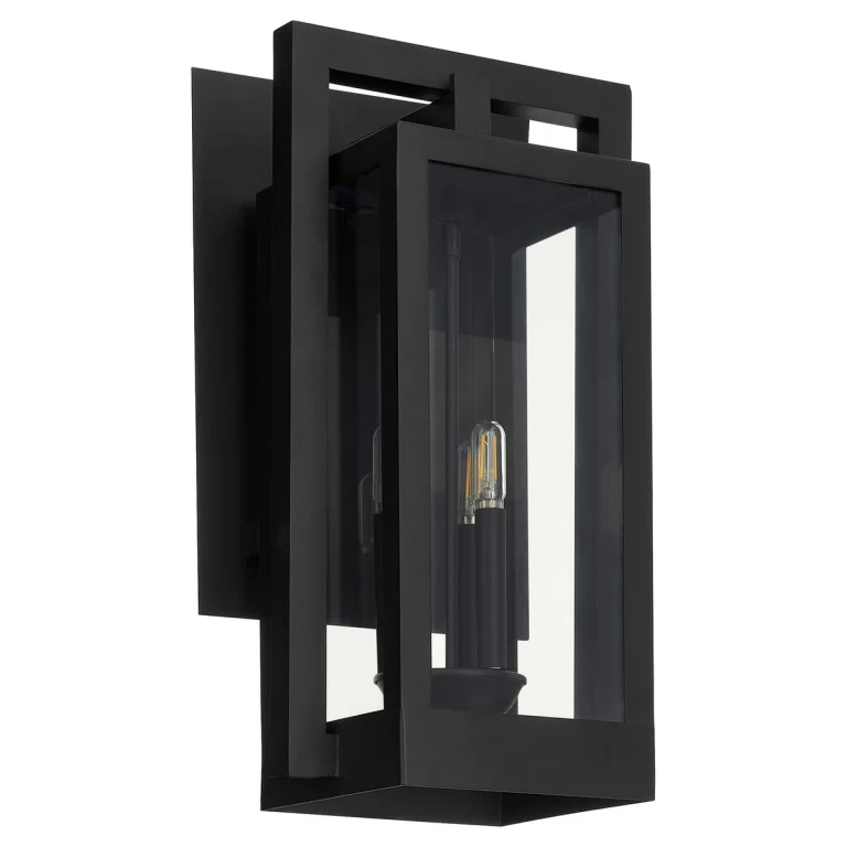 Textured Black Three Light Wall Mount from the Marco Collection