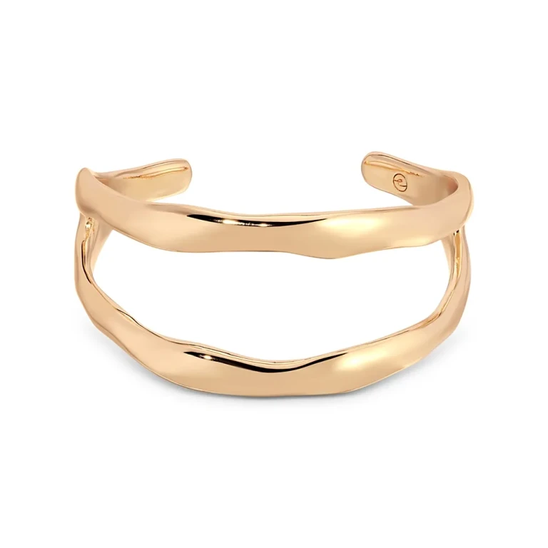 Ettika Double Open Cuff Bracelet