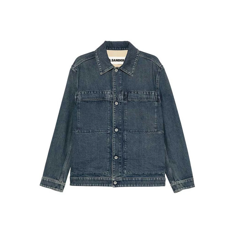 Jil Sander Button Pocket Dnim Jacket