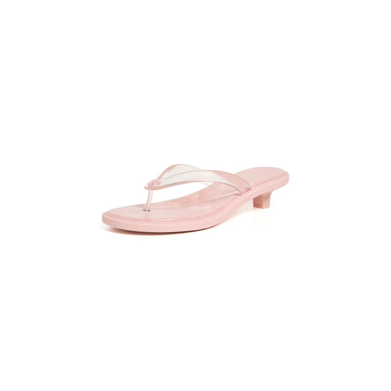 Coach Jelly Flip Flop Sandals Candy Pink 8