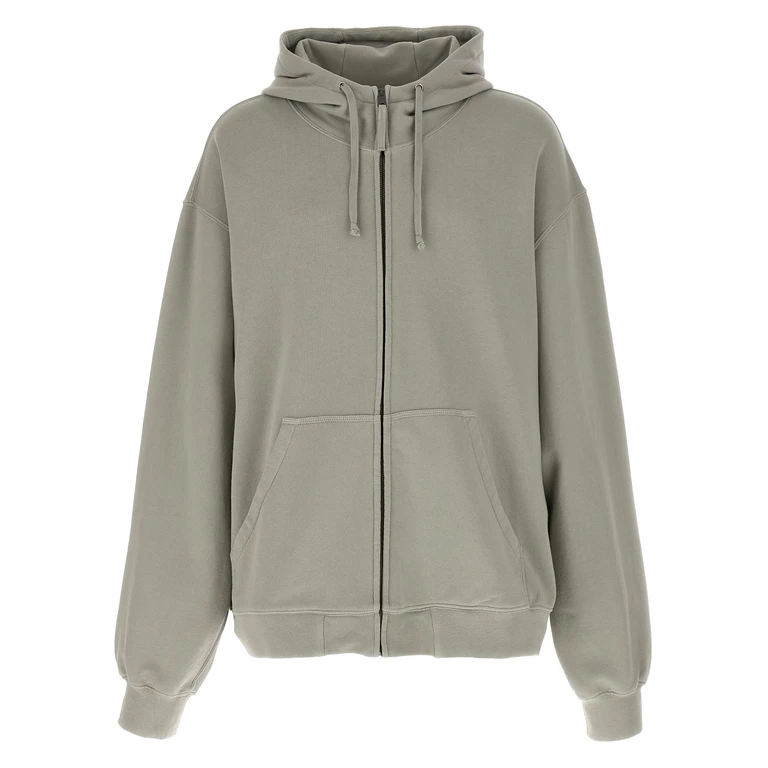 Gray Cotton Sweatshirt Clothing - Men