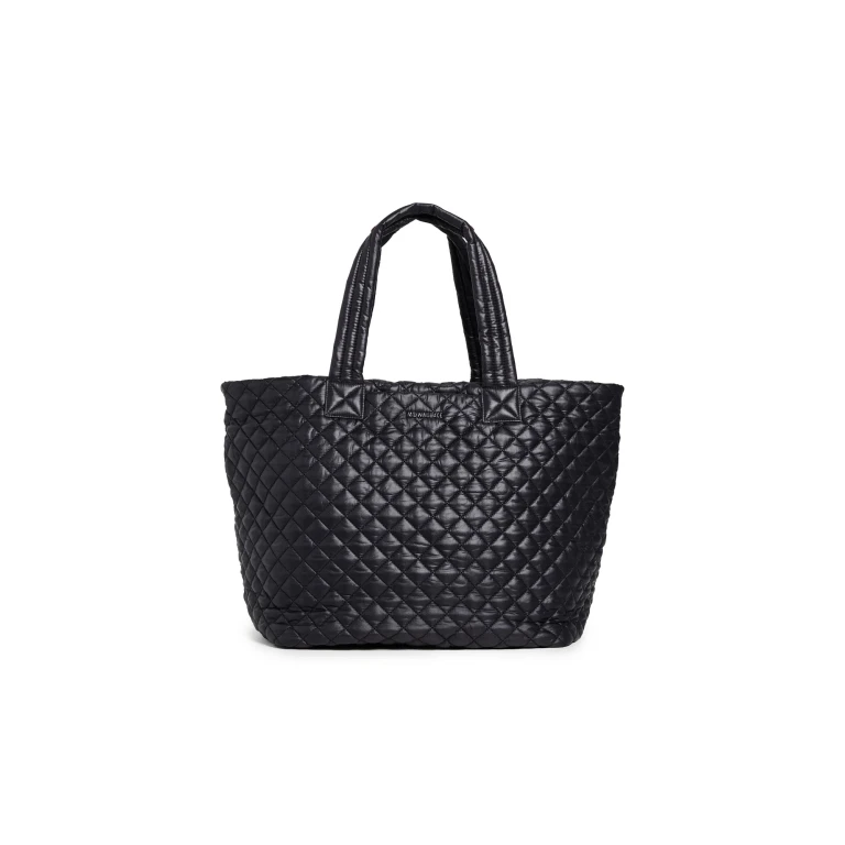 MZ Wallace Large Metro Tote Deluxe Black One Size