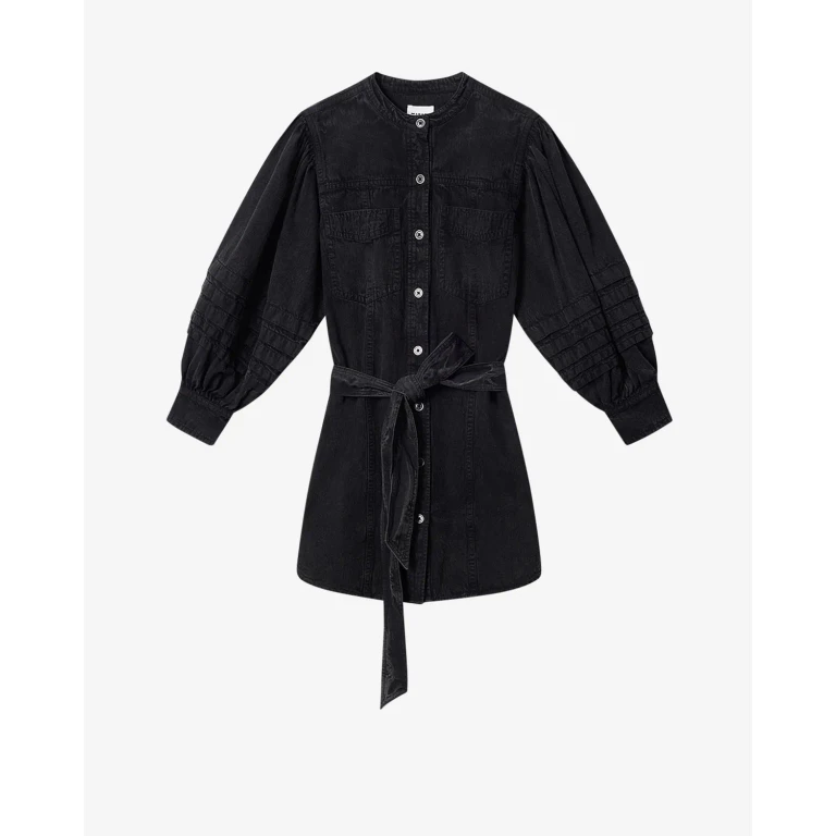 Robe Moe - Femme - Noir Délavé - Taille 34 - Marant Étoile