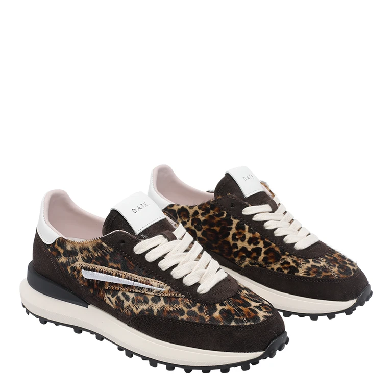 D. A.T. E. Sneakers Black Calf Leather/rubber Sole - Women