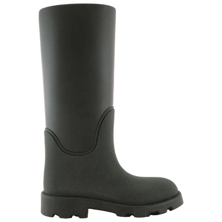 Burberry Rubber Marsh Calf-Length Rain Boots