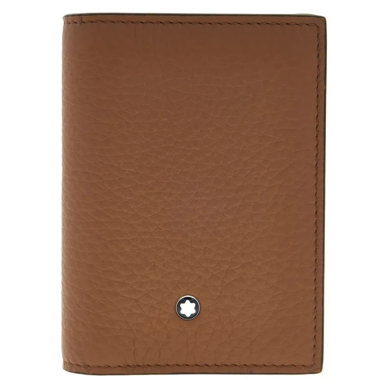 Montblanc Caramel Grain Leather Card Holder