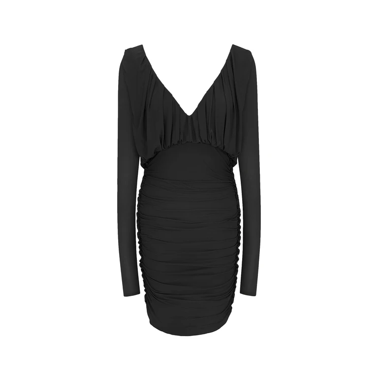 Saint Laurent Dresses Black Cupro - Women