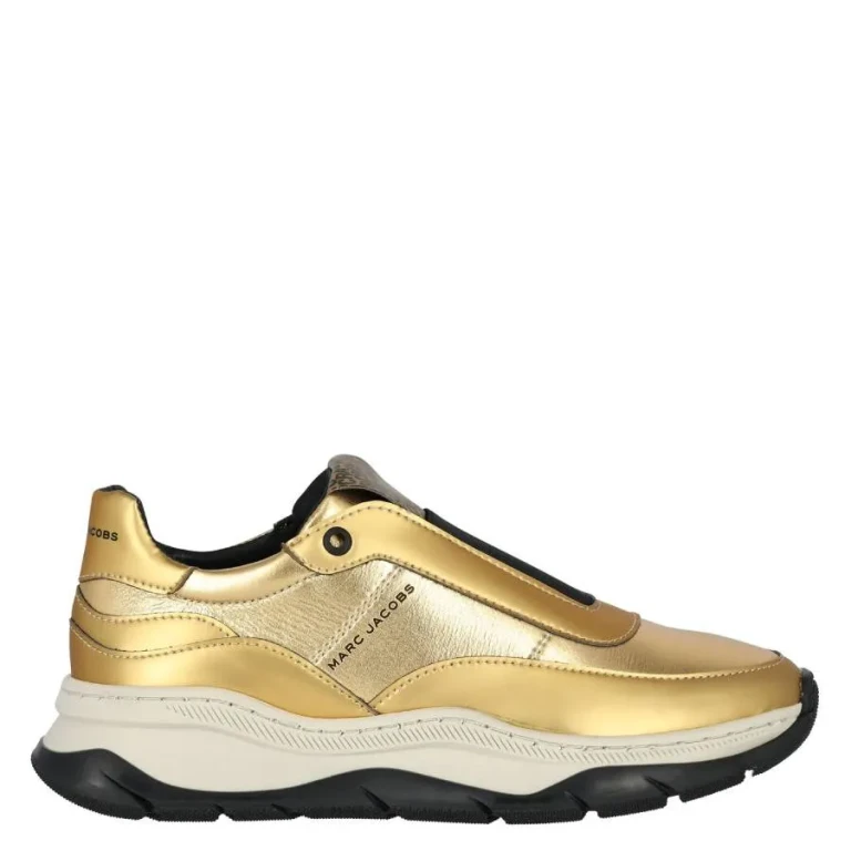 Little Marc Jacobs Girls Logo Print Slip-On Sneakers