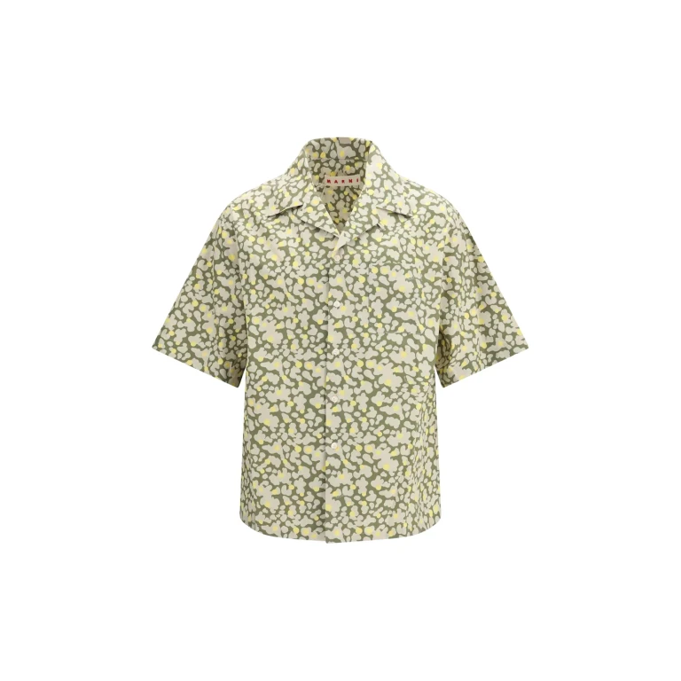Shirt Men color Moss Green (CUMU0213A5UTC576VIV56)