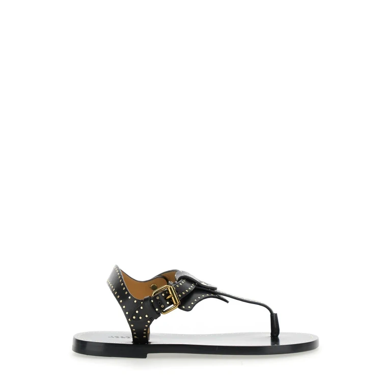 ISABEL MARANT Flat Sandal Woman color Black (SD0217FAC1B05S01BK)