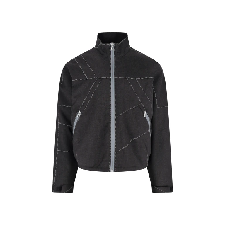 Kiko Kostadinov Jackets Brown Virgin Wool - Men