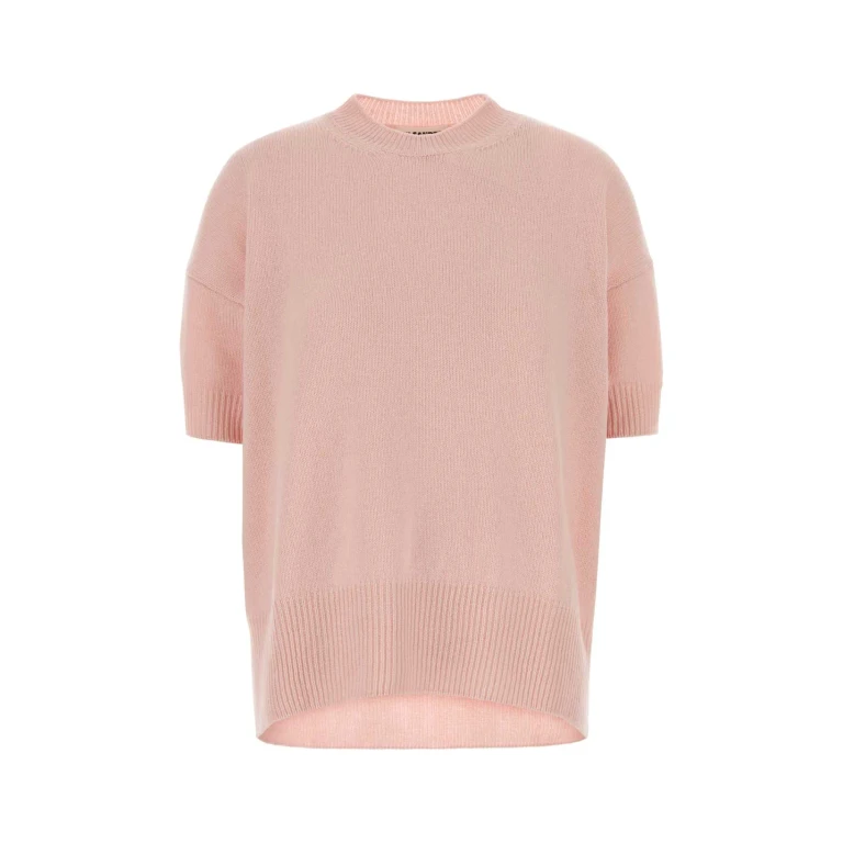 Jil Sander Pink Cashmere Sweater