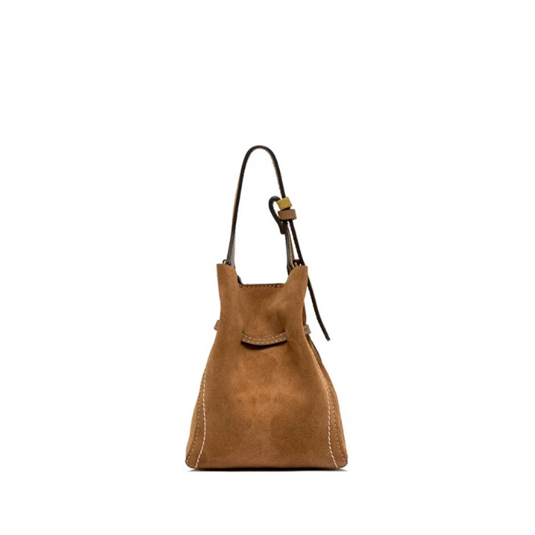 Michael Kors Leather And Fabric Bag