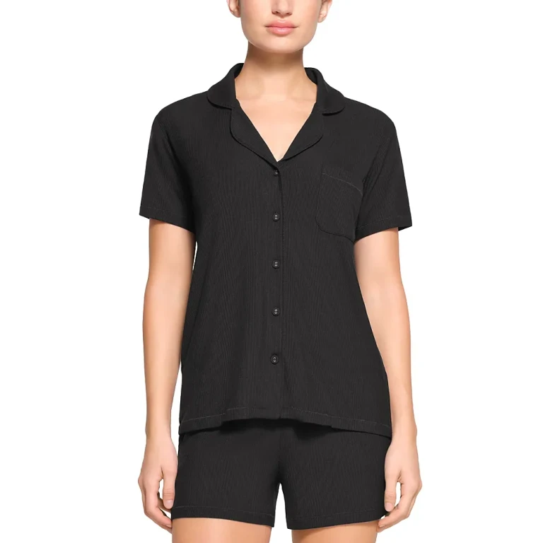 Skims Soft Lounge Short Sleeve Pajama Set