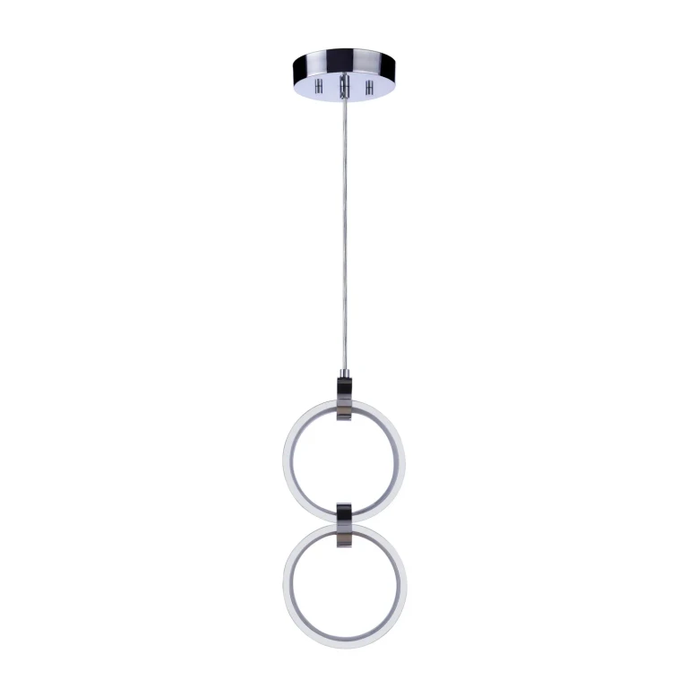 Chrome LED Pendant from the Context Collection