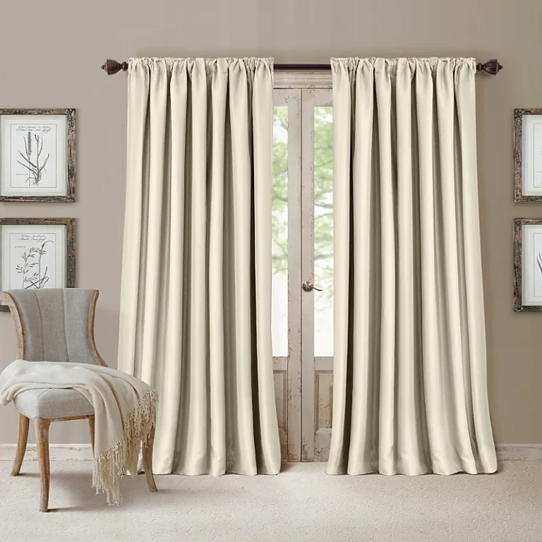 Elrene Home Fashions All Seasons Blackout Curtain Panel, 52 x 108