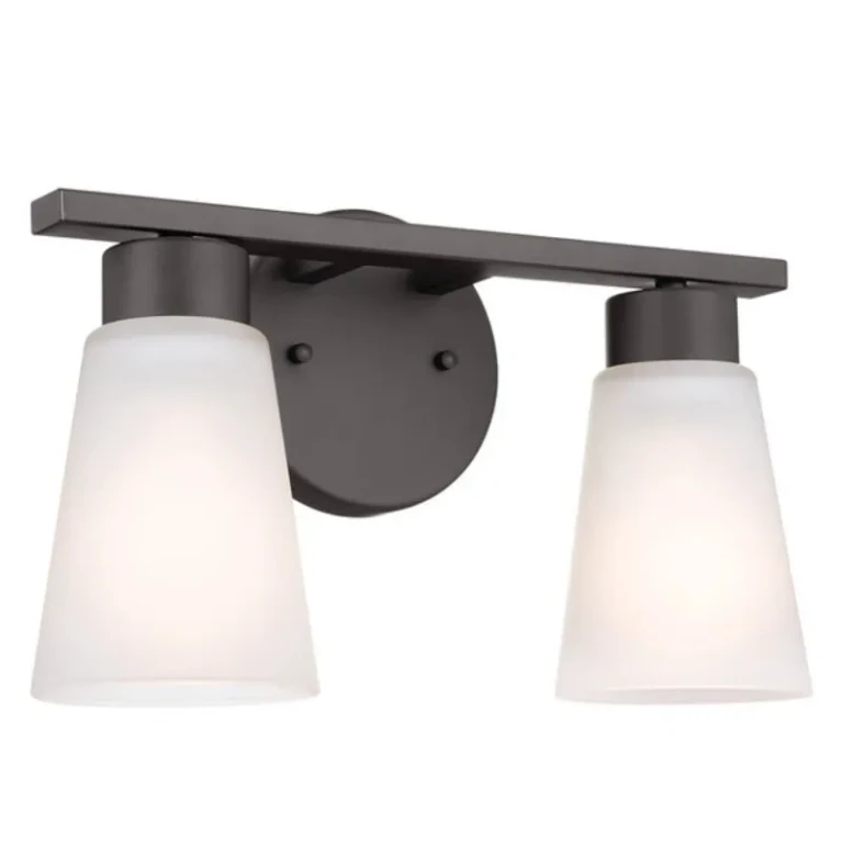 Kichler 55120 Stamos 2-flammige Waschtischleuchte - Olde Bronze