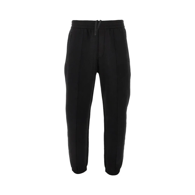 Pantaloni della tuta Emporio Armani in doppio jersey da uomo (XL)