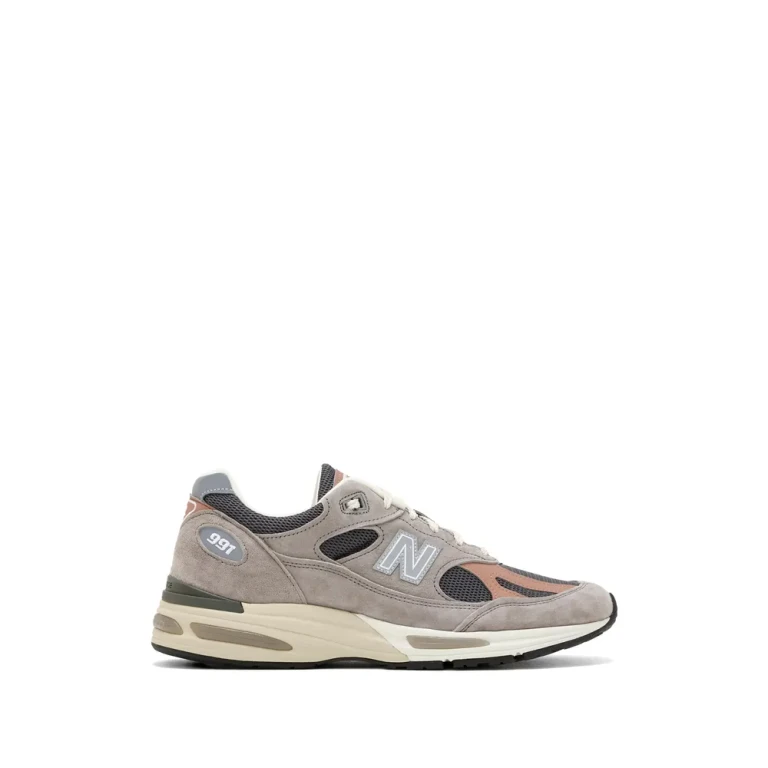New Balance 991v2 Perforated Panelled Sneakers