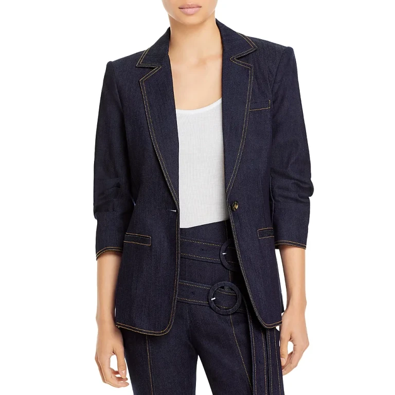 Cinq à Sept Denim Khloe Blazer Indigo 14