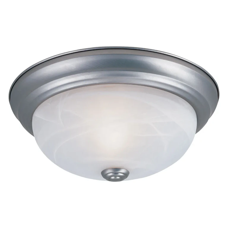 Pewter Three Light Flushmount from the Decorative Flushmount Collection