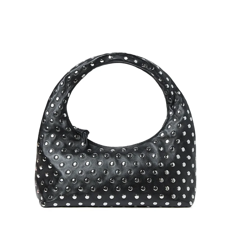 Loeffler Randall Mercer Mini Leather Hobo Bag
