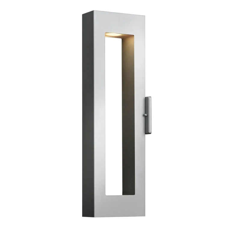 Titanium LED Wall Mount from the Atlantis Collection