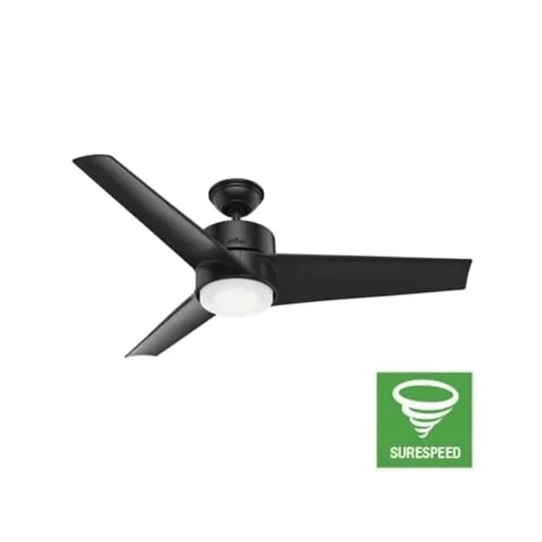 Hunter Havoc 54" Indoor/Outdoor Ceiling Fan in Matte Black