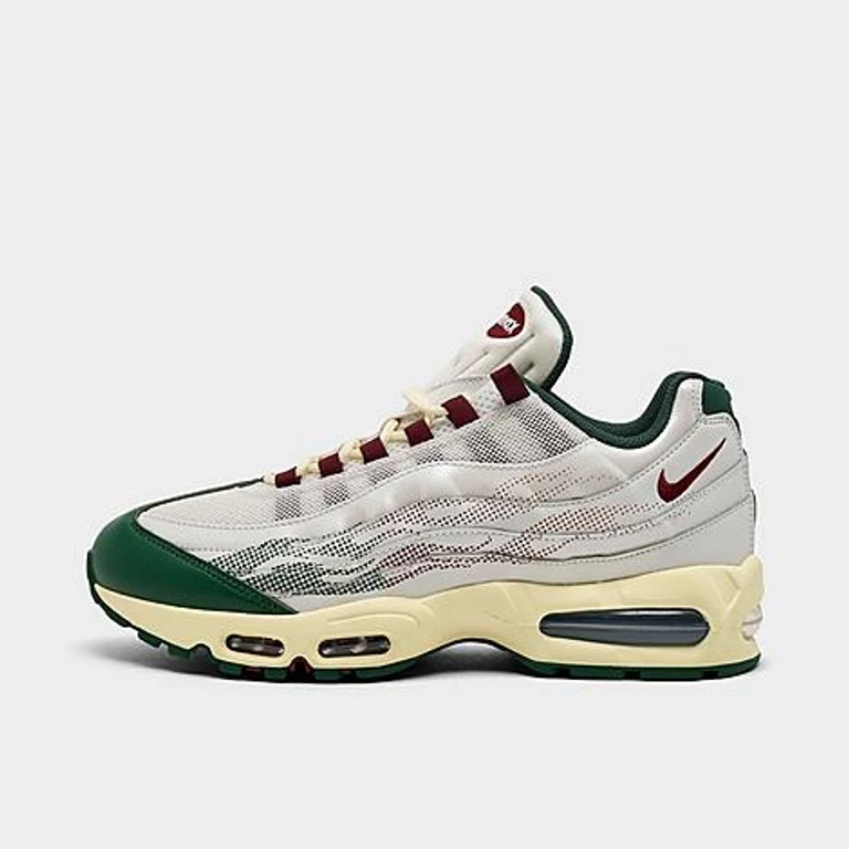 Nike Men's Air Max 95 Big Bubble SE Mexico Casual Shoes in Phantom/Fir/Alabaster Size: 7.5