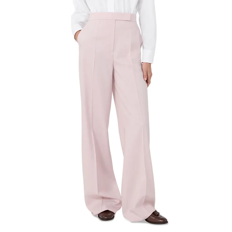 Max Mara Mxmgirone High Waist Wide Leg Pants