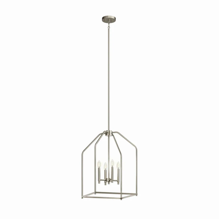 Brushed Nickel Pendant from the Madden Collection