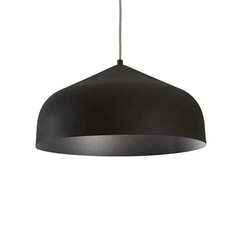 Kuzco Helena Pendant Light in Black with Black