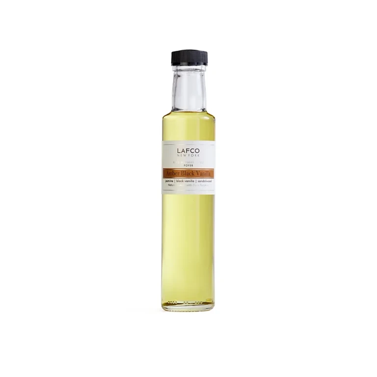 Lafco Amber Black Vanilla Reed Diffuser Refill, 8.4 oz.