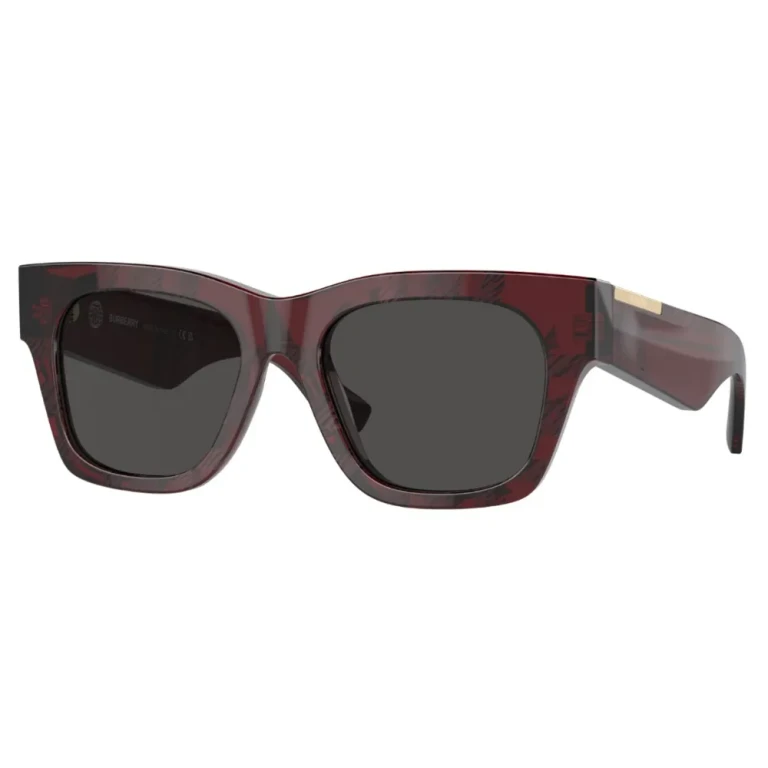 Burberry Dark Grey Square Ladies Sunglasses BE4424 411587 52