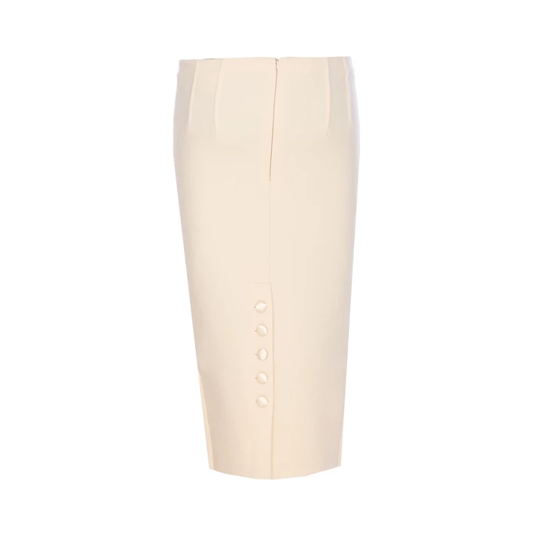 Elisabetta Franchi Jupe Midi - Noir