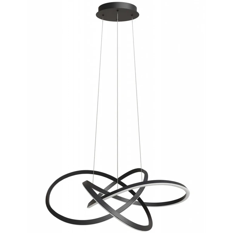Black LED Pendant from the Windsor Collection