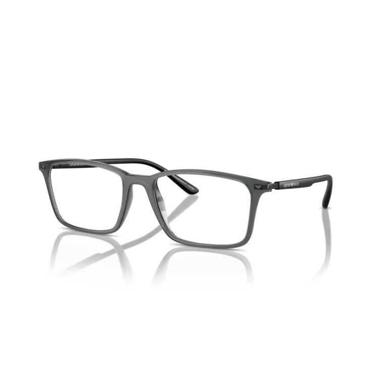 Emporio Armani Demo Rectangular Mens Eyeglasses EA3237 6106 55