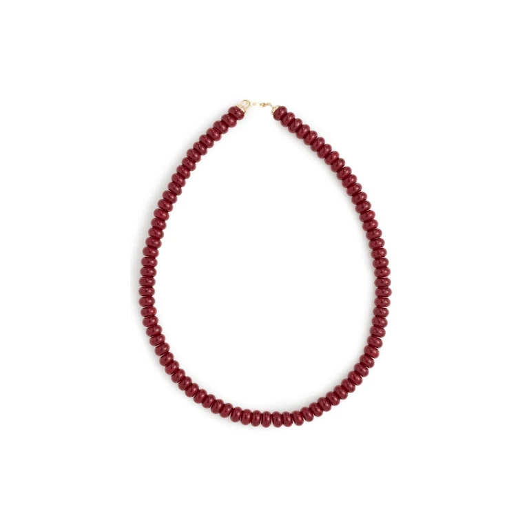 SHASHI Gemstone Necklace Ruby One Size