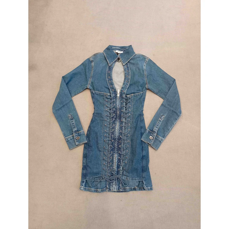 Liujo Ml Intrecci Blue Dress - Women