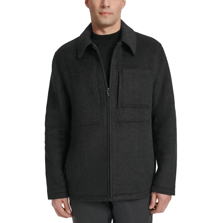 Cole Haan Zip Front Jacket