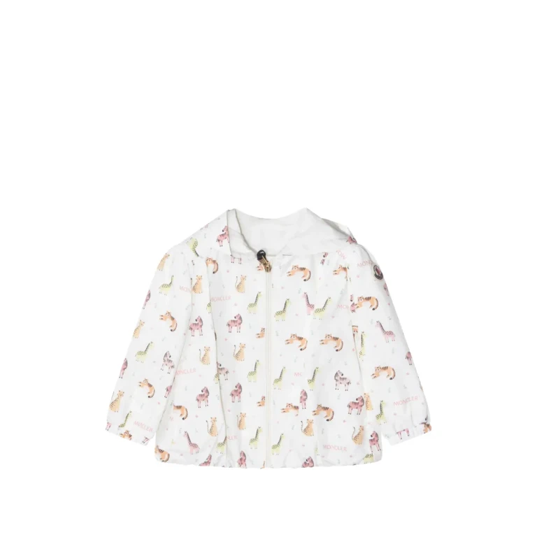 Moncler Guniz Animal-print Hooded Jacket