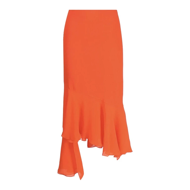 The Andamane Jupe Midi - Orange