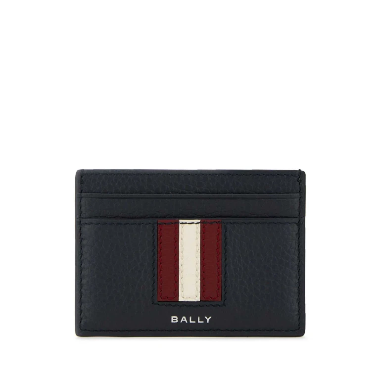 Bally Blue Leather Card Holder