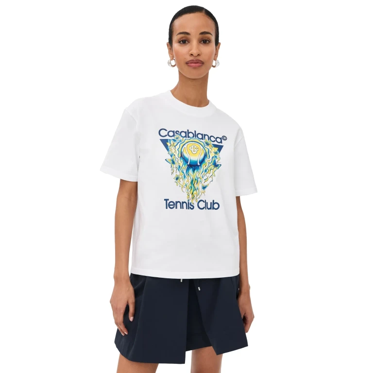 Casablanca Tennis Club Icon Tee