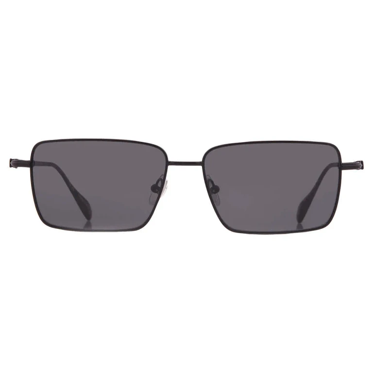 Ferragamo Prisma Rectangular Metal Sunglasses, 57mm