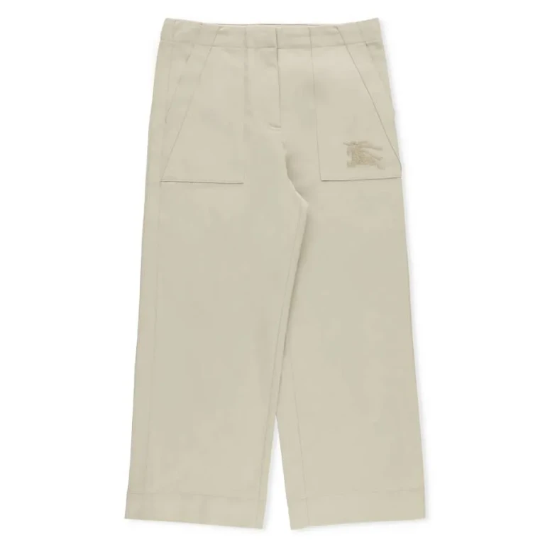 Burberry Girls Hunter Orla Cotton-Blend Trousers