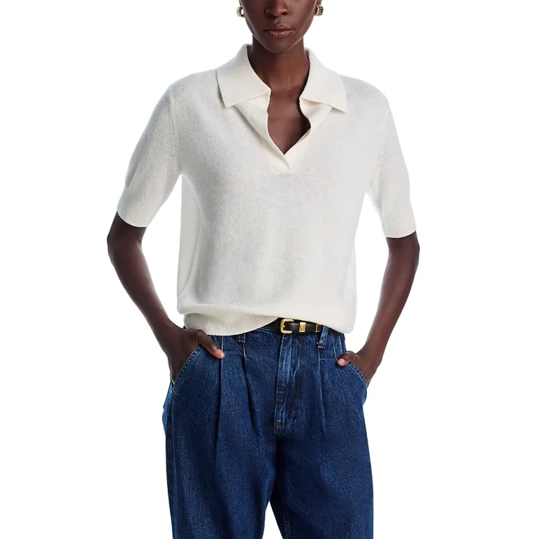 Short Sleeve Polo Sweater - Exclusive
